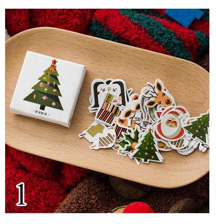 Christmas cartoon stickers