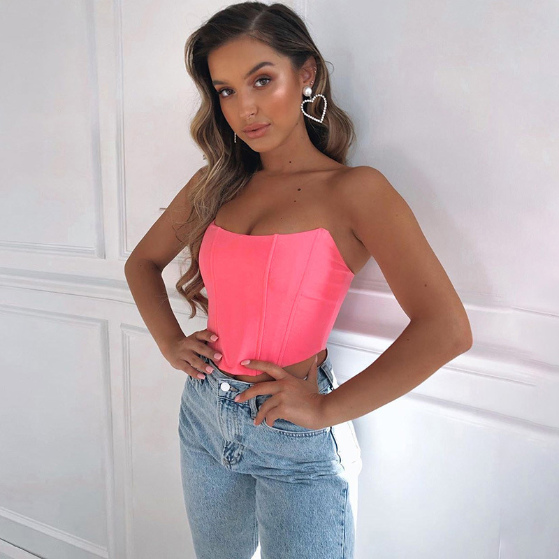 A sleeveless top with an inside top