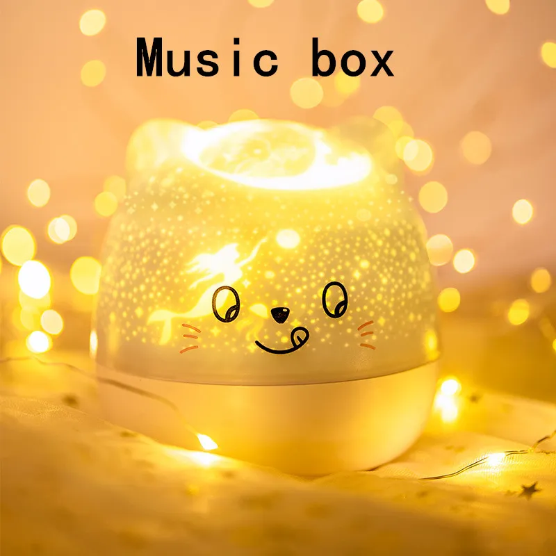 Starry Sky Projector nightlight - Cat
