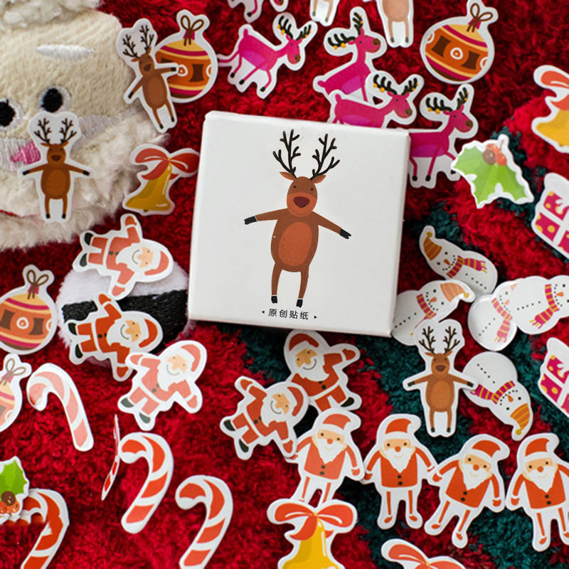 Christmas cartoon stickers