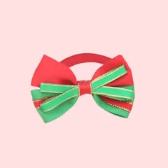 Christmas Adjustable Cat Dog Collar Holiday Cats Dog Bow Tie Pet Neck Strap Cat Dog Grooming Accessories Puppy Cat Necklace - 27 Style - View 1
