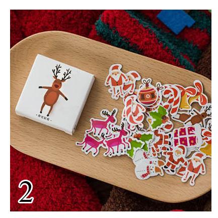 Christmas cartoon stickers