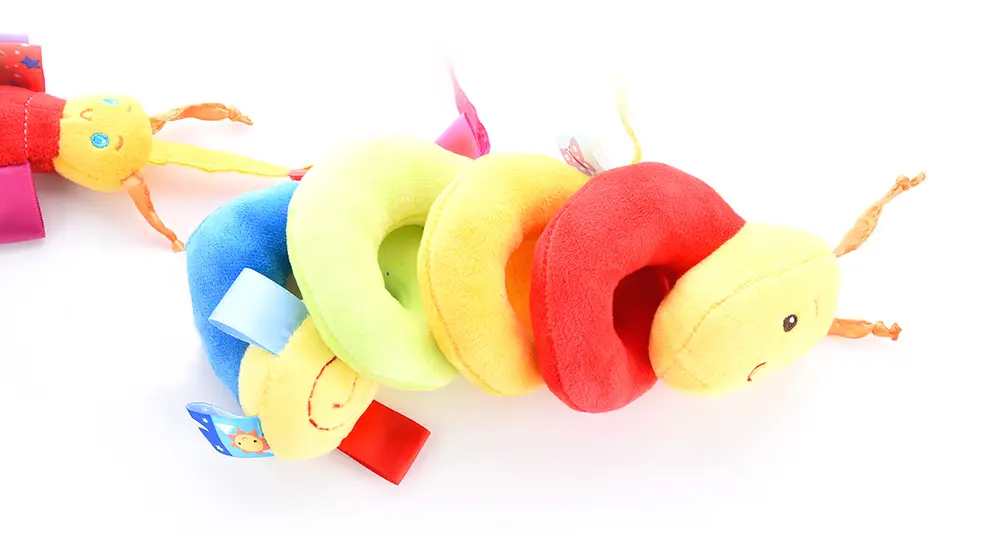 Baby comfort toy color code bed winding