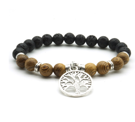 Hand-woven Red Rope Tree of Life Bracelet image 13