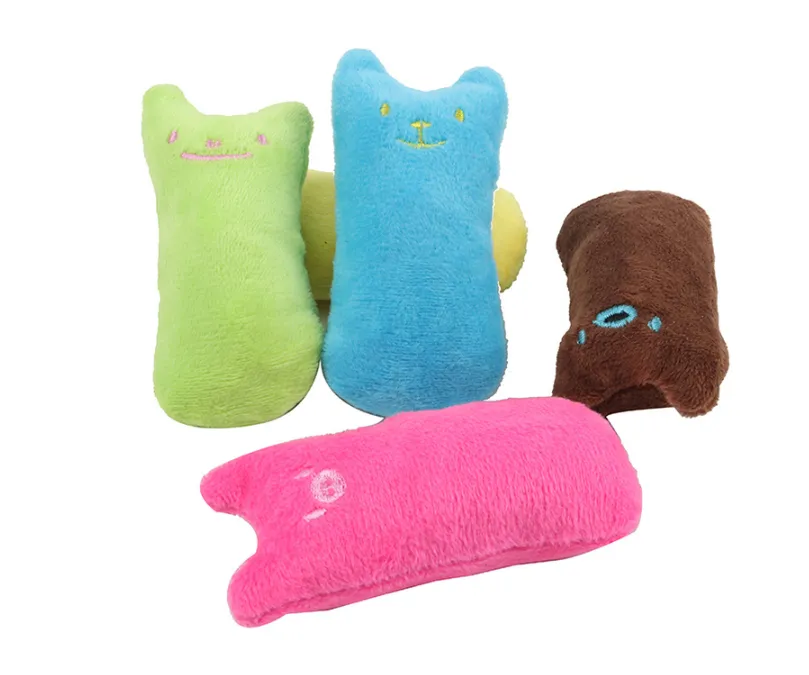 Catnip Cat Toys Pillow Interactive Cat Toy Catnip Pet Supplies Pillow Thumb Plush Teeth Grinding Bite Mint Cat Accessories – image 4