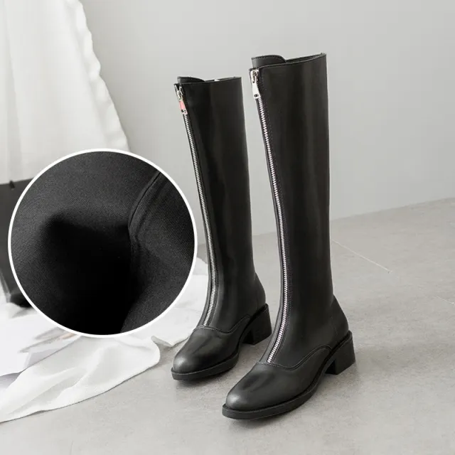Over the knee boots Black - Shop at LoveMi