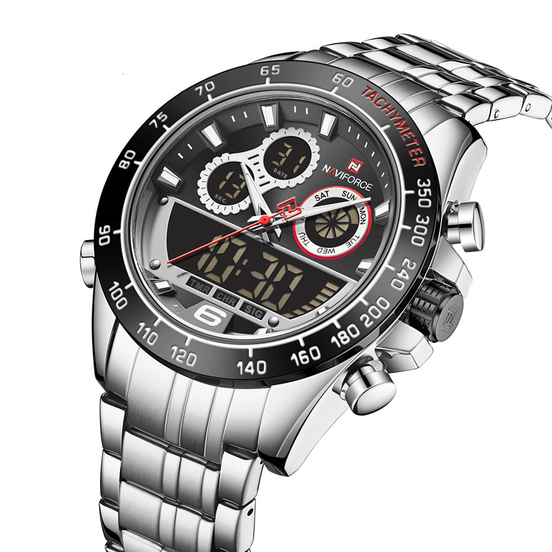Student sports multifunctional luminous quartz watch