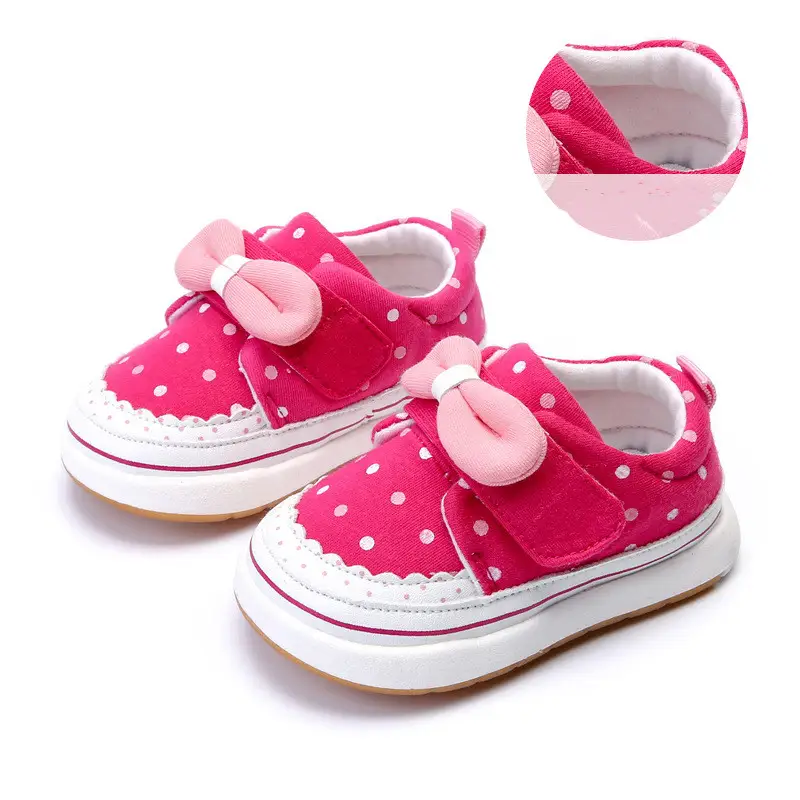 Girls princess shoes non-slip toddler shoes