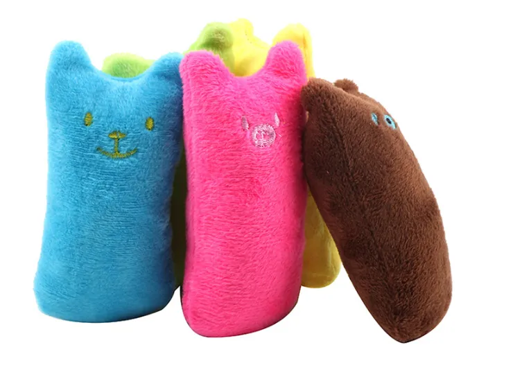 Catnip Cat Toys Pillow Interactive Cat Toy Catnip Pet Supplies Pillow Thumb Plush Teeth Grinding Bite Mint Cat Accessories – image 5