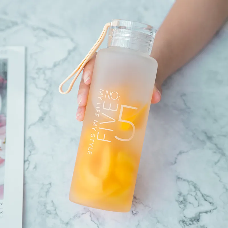 Frosted colored digital glass - Yellow 480Ml