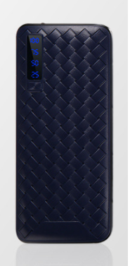 Texture digital display mobile power supply