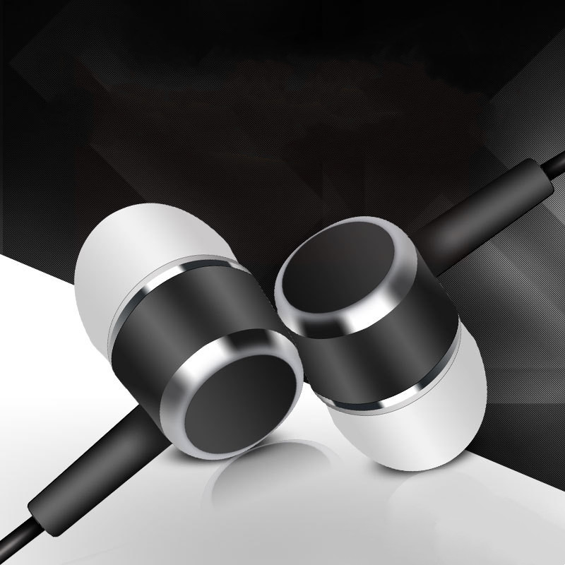 Plastic wired headset