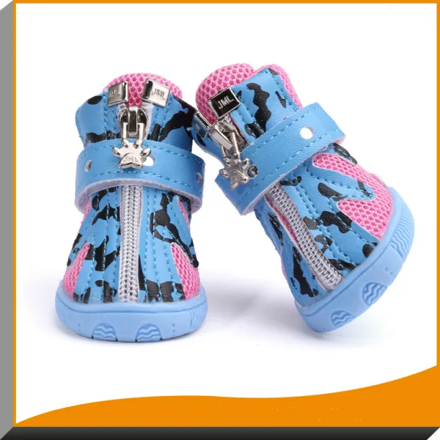 Puppy breathable net shoes Blue - Shop at LoveMi