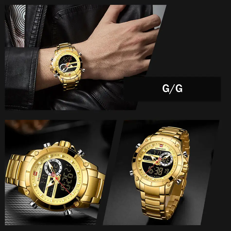 NNAVIFORCE quartz watch