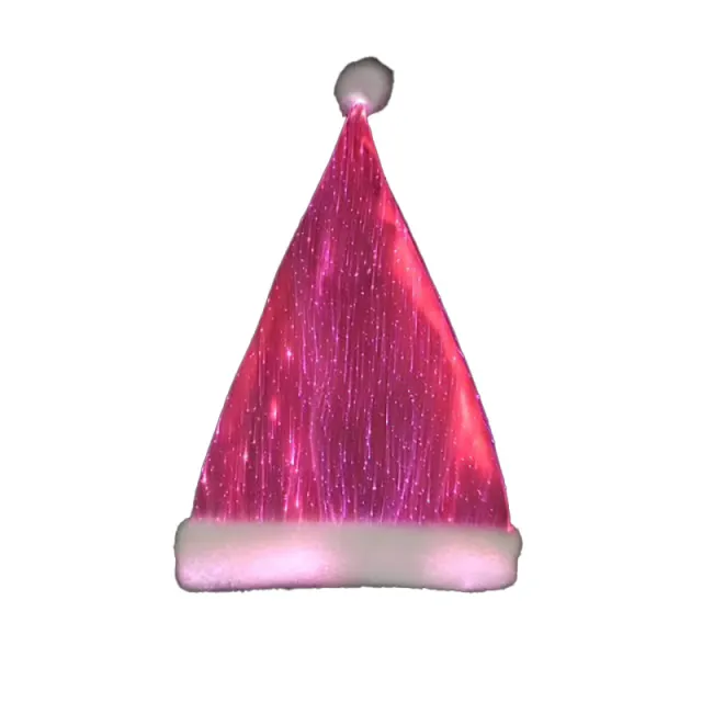 Christmas Decoration LED Glowing Colorful Christmas Hat Colorful - Shop at LoveMi