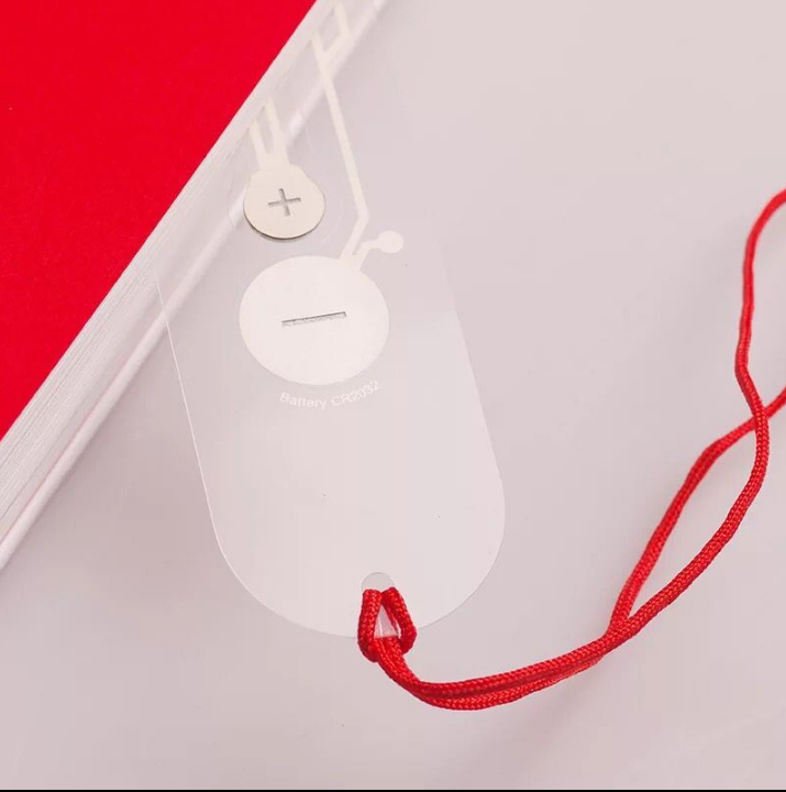 Mini Thin LED Book Light For Reading Bulbs Novelty Card Flashlight Funny Night Light Bookmark Lamp