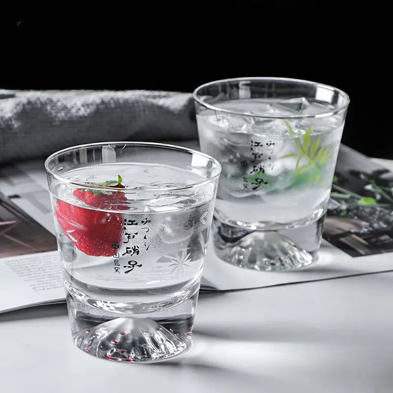 Clear crystal glass