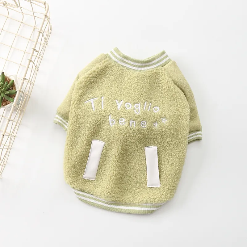 Dog cashmere coat - Green