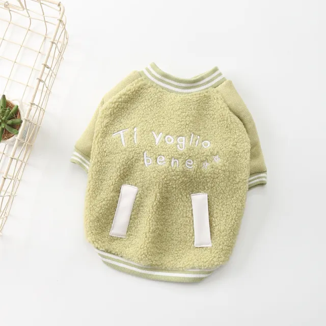 Dog cashmere coat Green - Shop at LoveMi