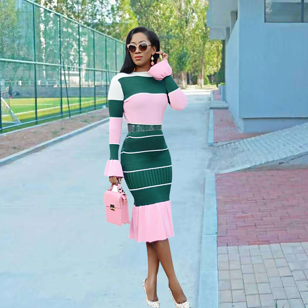 European and American sexy dress