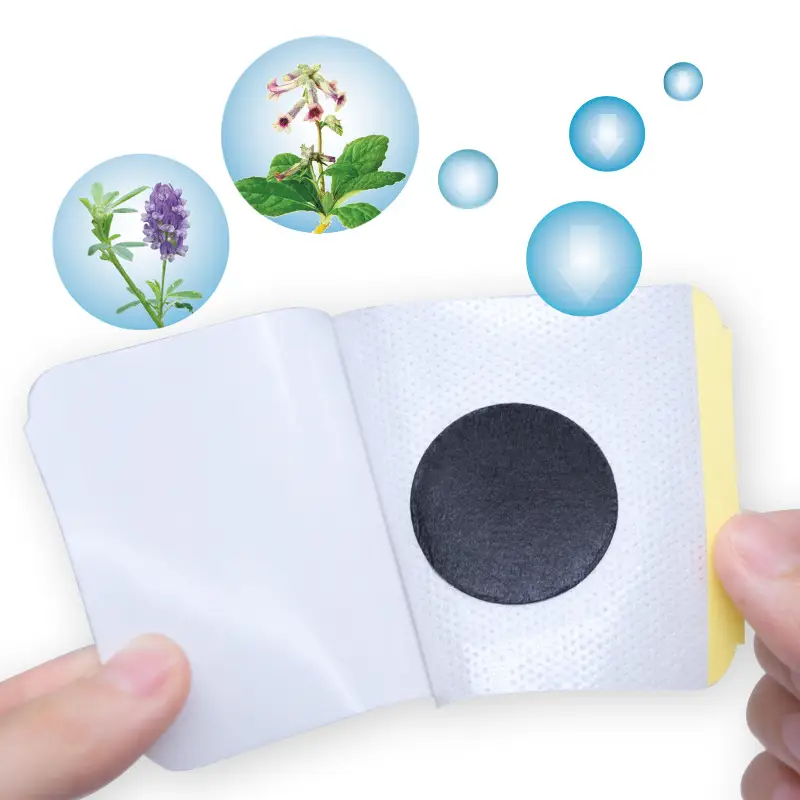 Plaster and navel patch