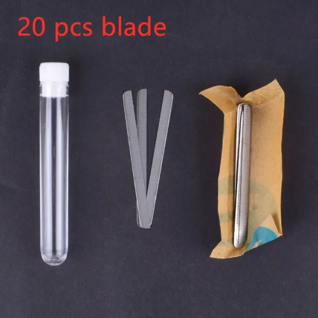 New professional magic engrave beard hair scissors Shavings Eyebrows Razor carve pen shears Tattoo barber hairdressing scissors 20 Pcs Blade - Shop at LoveMi