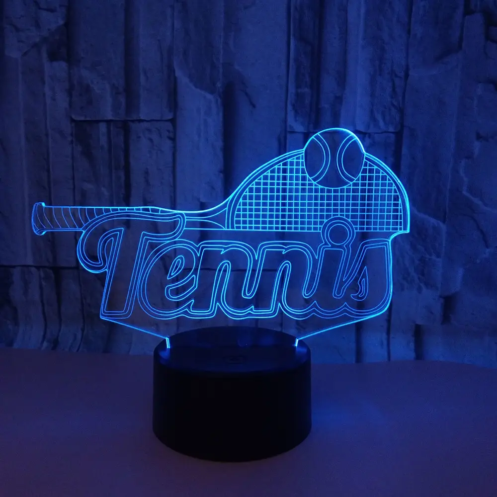 Tennis 3D Night Light