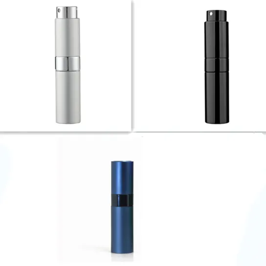 Refillable Travel Perfume Atomizer 8ml Blue1Silver1Black1 - Shop at LoveMi