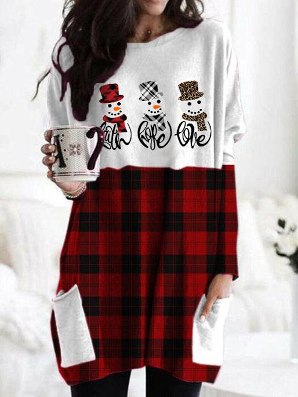 Long sleeve casual pocket T-shirt