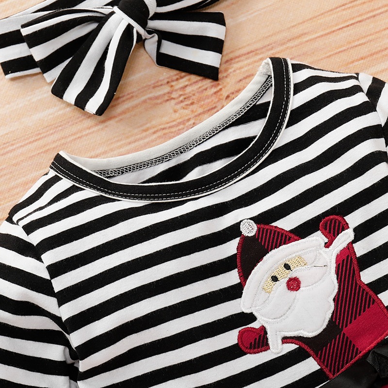 Christmas girls mesh dress