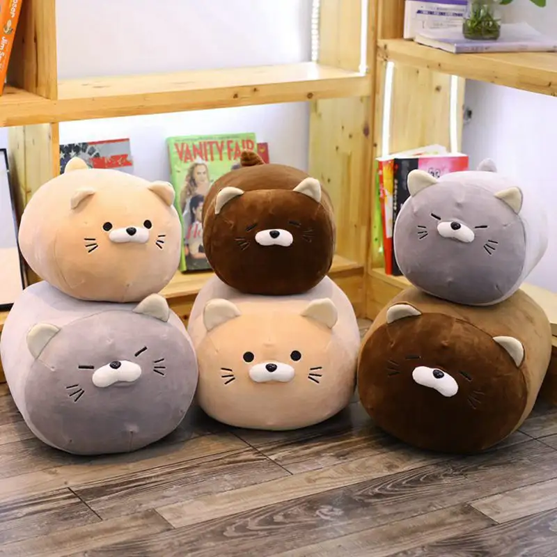Fat house dumpling cat plush toy