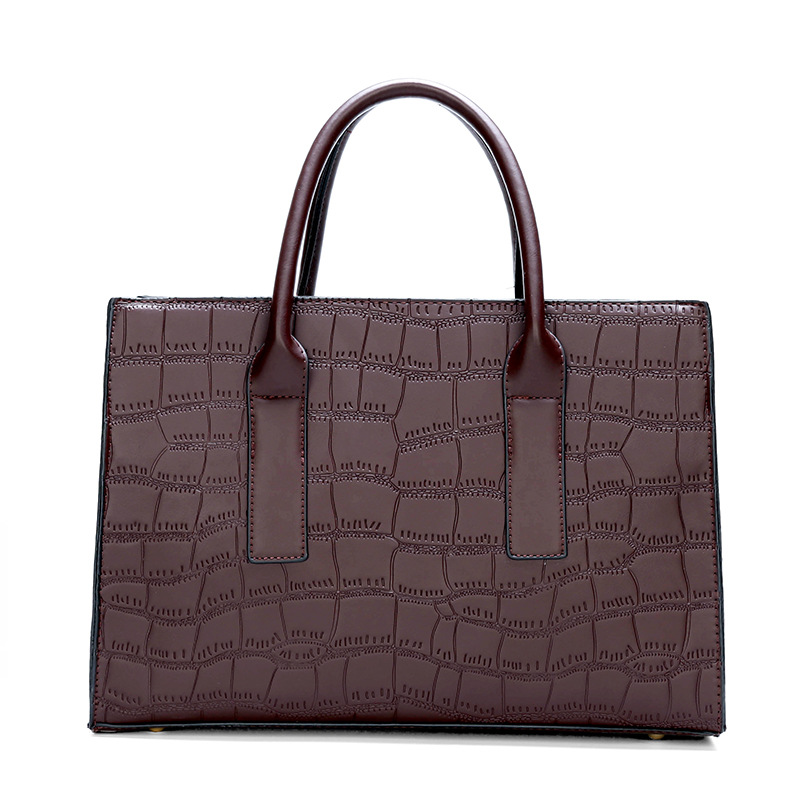 Fashion large capacity messenger bag Brown - Shop at LoveMi