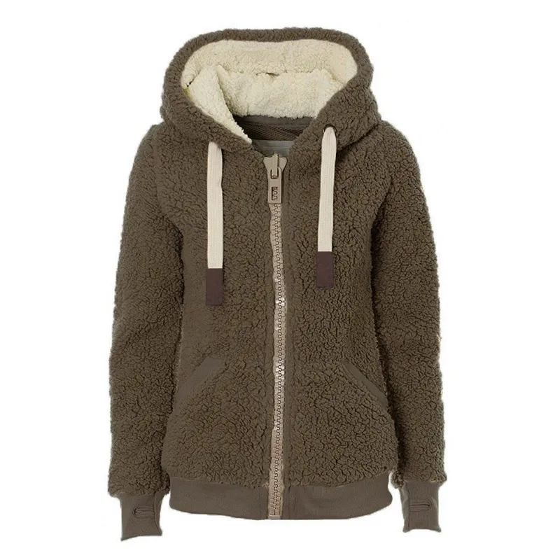 European and American woolen sweater - Khaki