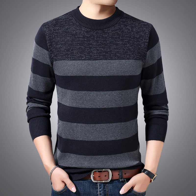 Men's warm bottoming sweater
