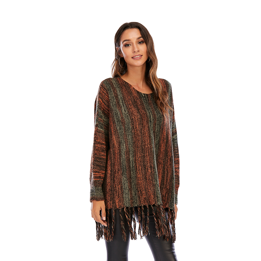 Vintage contrast Pullover