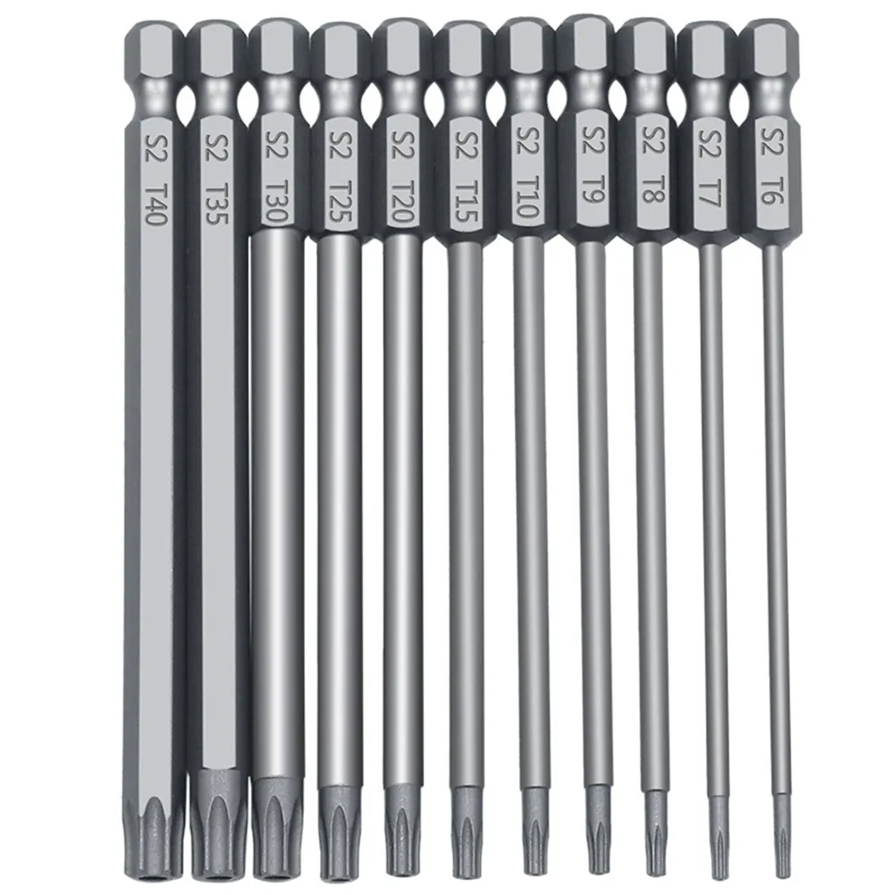 Hexagon handle screwdriver bit set