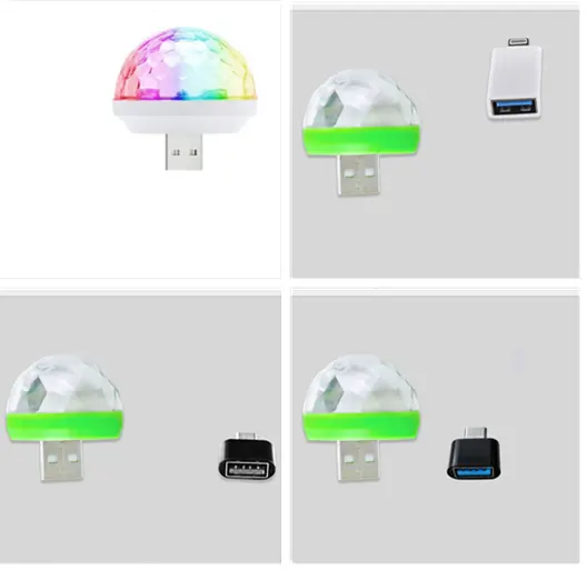 Light Stage Effect USB 5V Disco Ball