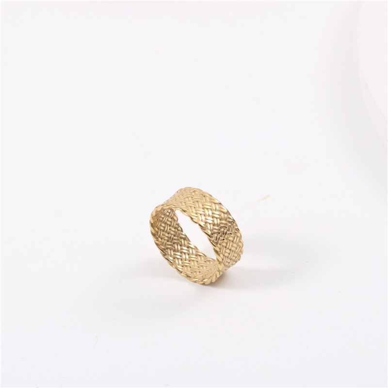 Knitting chain ring