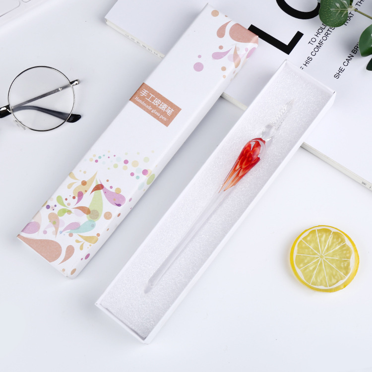 Элегантный набор стеклянных ручек с хрустальным цветком