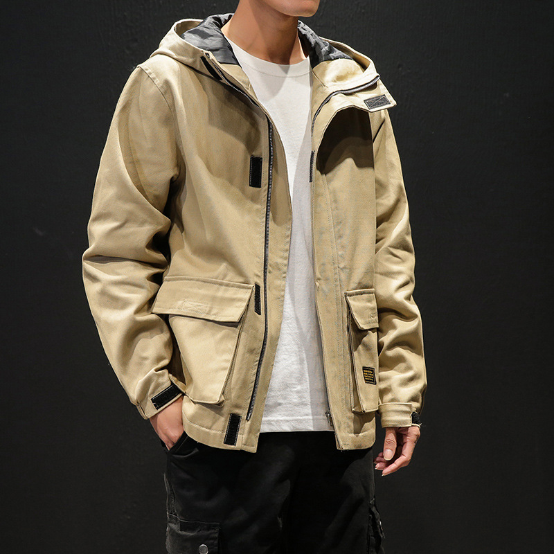 Rannoch Velcro Patch Cargo Style Hooded Jacket