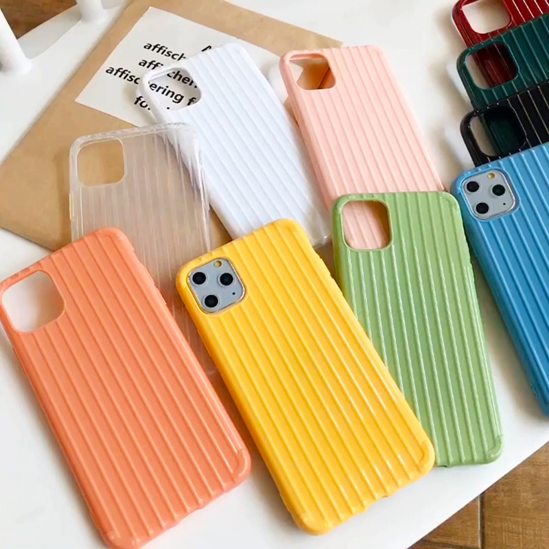 Funda de color sólido compatible con Apple