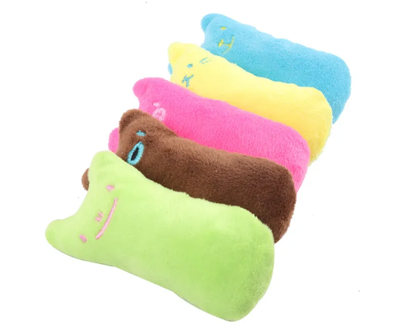 Catnip Cat Toys Pillow Interactive Cat Toy Catnip Pet Supplies Pillow Thumb Plush Teeth Grinding Bite Mint Cat Accessories – image 6