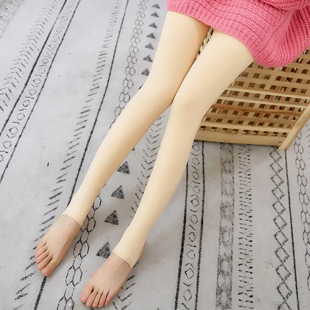 Sleek Legs Warm Fleece Pantyhose Skin Step Foot 85G - Shop at LoveMi