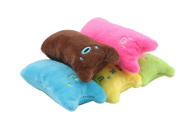 Catnip Cat Toys Pillow Interactive Cat Toy Catnip Pet Supplies Pillow Thumb Plush Teeth Grinding Bite Mint Cat Accessories – image 2