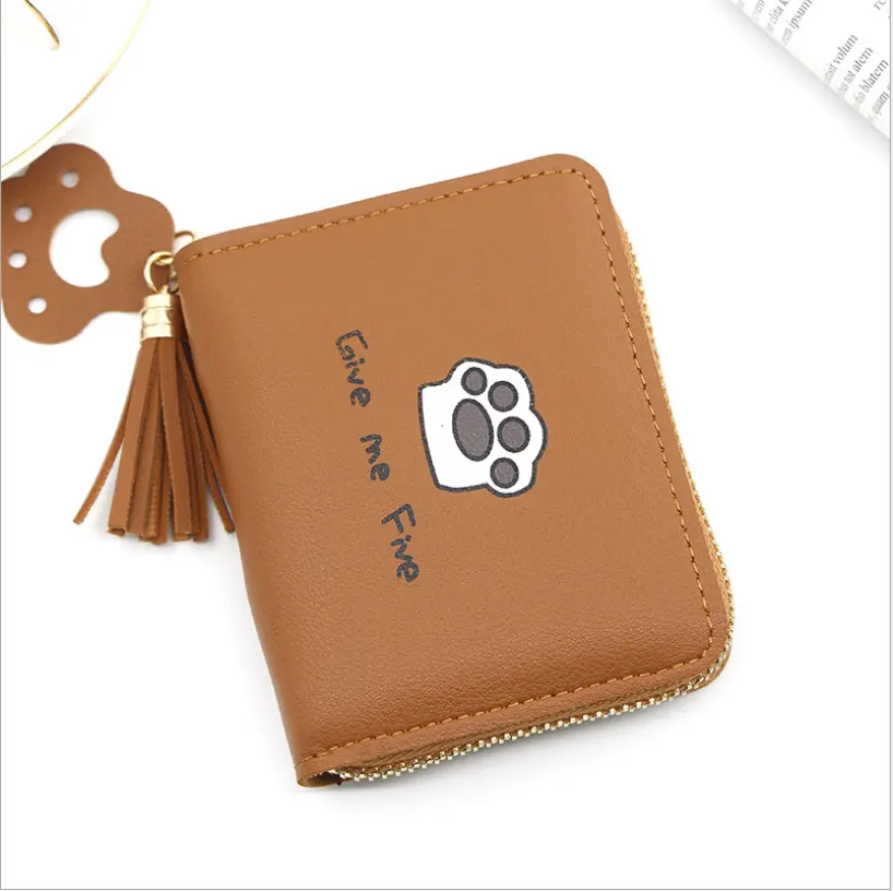 Small Wallets Handbag Card-Holder Coin-Purses Money Zipper Female Super