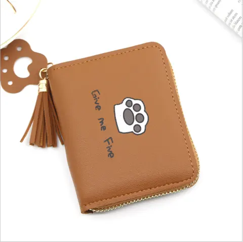 Small Wallets Handbag Card-Holder Coin-Purses Money Zipper Female Super