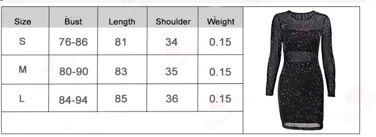 Mesh sequined lace dress