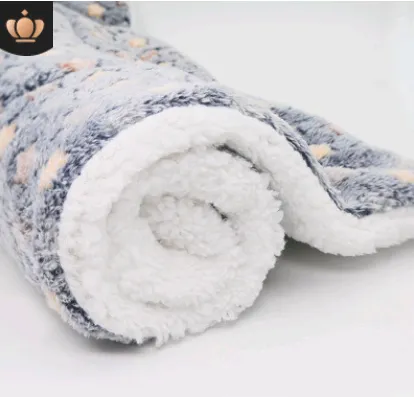 Cute Cat Blankets Dog Pet Mat Dark Gy Starry Sky - Shop at LoveMi