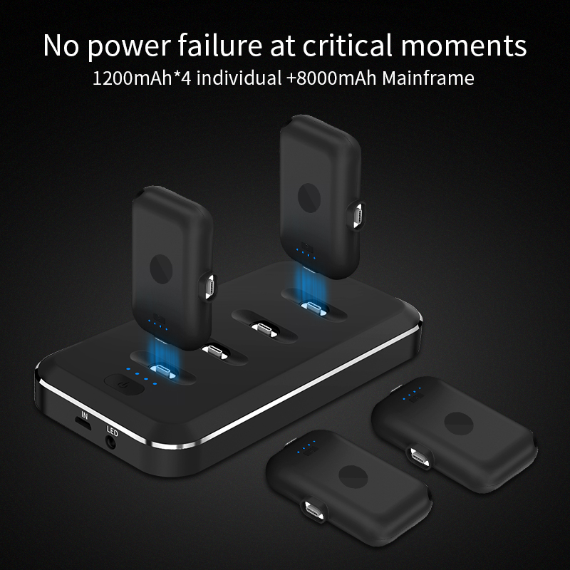 Magnetic charging treasure mini capsule mobile power - Image 6