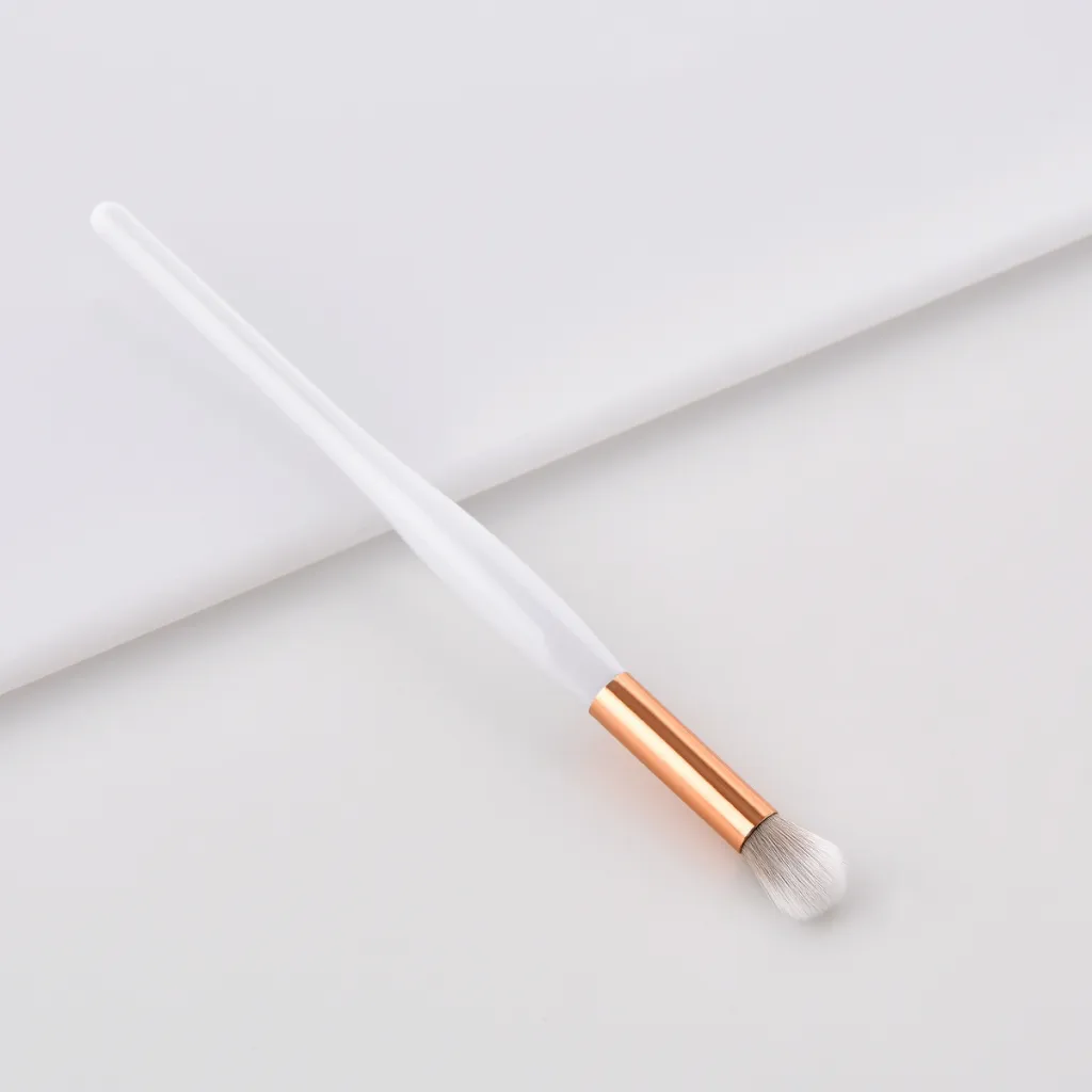 Single / 11 makeup brushes - A 10 White